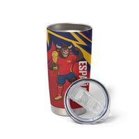 Spain World Football 2026 Tumbler Cup La Roja 2nd Champion Proud