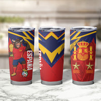 Spain World Football 2026 Tumbler Cup La Roja 2nd Champion Proud