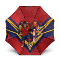 Custom Spain World Football 2026 Umbrella La Roja 2nd Champion Proud