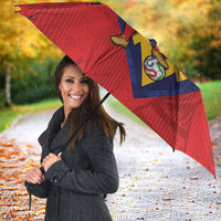 Custom Spain World Football 2026 Umbrella La Roja 2nd Champion Proud