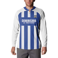 Universidad Dominican Republic Football Custom Button Sweatshirt 2025 Go Champions - Wonder Print Shop