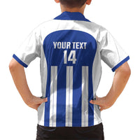 Universidad Dominican Republic Football Custom Family Matching Short Sleeve Bodycon Dress and Hawaiian Shirt 2025 Go Champions - Wonder Print Shop