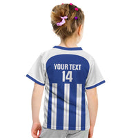 Universidad Dominican Republic Football Custom Kid T Shirt 2025 Go Champions - Wonder Print Shop