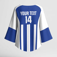 Universidad Dominican Republic Football Custom Kimono Sleeve Blouse 2025 Go Champions - Wonder Print Shop