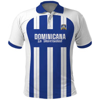 Universidad Dominican Republic Football Custom Polo Shirt 2025 Go Champions - Wonder Print Shop