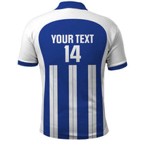 Universidad Dominican Republic Football Custom Polo Shirt 2025 Go Champions - Wonder Print Shop