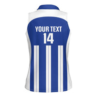 Universidad Dominican Republic Football Custom Women Sleeveless Polo Shirt 2025 Go Champions - Wonder Print Shop