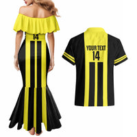 Moca Dominican Republic Football Custom Couples Matching Mermaid Dress and Hawaiian Shirt 2025 Come On The Cradle - Wonder Print Shop