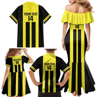 Moca Dominican Republic Football Custom Family Matching Mermaid Dress and Hawaiian Shirt 2025 Come On The Cradle - Wonder Print Shop