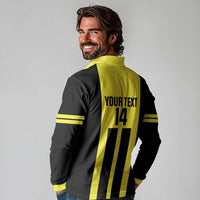 Moca Dominican Republic Football Custom Long Sleeve Polo Shirt 2025 Come On The Cradle - Wonder Print Shop