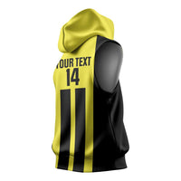 Moca Dominican Republic Football Custom Sleeveless Hoodie 2025 Come On The Cradle - Wonder Print Shop