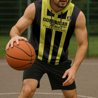 Moca Dominican Republic Football Custom Sleeveless Hoodie 2025 Come On The Cradle - Wonder Print Shop