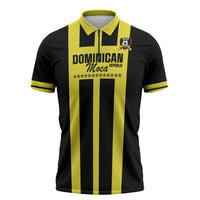 Moca Dominican Republic Football Custom Zipper Polo Shirt 2025 Come On The Cradle - Wonder Print Shop