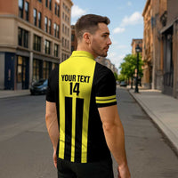 Moca Dominican Republic Football Custom Zipper Polo Shirt 2025 Come On The Cradle - Wonder Print Shop