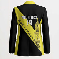 Cradle Of Dominican Republic Football Custom Blazer Go Moca Diagonal Style - Wonder Print Shop