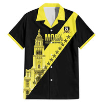 Cradle Of Dominican Republic Football Custom Family Matching Mermaid Dress and Hawaiian Shirt Go Moca Diagonal Style - Wonder Print Shop