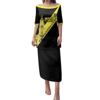 Cradle Of Dominican Republic Football Custom Family Matching Puletasi and Hawaiian Shirt Go Moca Diagonal Style - Wonder Print Shop