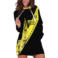Cradle Of Dominican Republic Football Custom Hoodie Dress Go Moca Diagonal Style - Wonder Print Shop