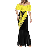 Cradle Of Dominican Republic Football Custom Mermaid Dress Go Moca Diagonal Style - Wonder Print Shop