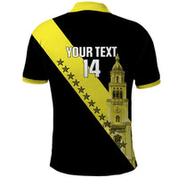 Cradle Of Dominican Republic Football Custom Polo Shirt Go Moca Diagonal Style - Wonder Print Shop