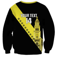 Cradle Of Dominican Republic Football Custom Sweatshirt Go Moca Diagonal Style - Wonder Print Shop