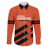 Cibao Dominican Republic Football Custom Family Matching Long Sleeve Bodycon Dress and Hawaiian Shirt Vamos La Bestia Naranja - Wonder Print Shop