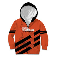 Cibao Dominican Republic Football Custom Kid Hoodie Vamos La Bestia Naranja - Wonder Print Shop