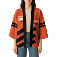 Cibao Dominican Republic Football Custom Kimono Vamos La Bestia Naranja - Wonder Print Shop