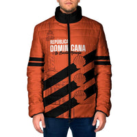Cibao Dominican Republic Football Custom Padded Jacket Vamos La Bestia Naranja - Wonder Print Shop