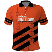 Cibao Dominican Republic Football Custom Polo Shirt Vamos La Bestia Naranja - Wonder Print Shop