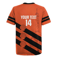 Cibao Dominican Republic Football Custom Rugby Jersey Vamos La Bestia Naranja - Wonder Print Shop