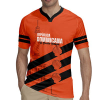 Cibao Dominican Republic Football Custom Rugby Jersey Vamos La Bestia Naranja - Wonder Print Shop