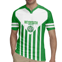 Weymouth Barbados Football Custom Rugby Jersey Come On Wales - Wonder Print Shop