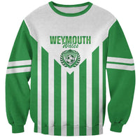 Weymouth Barbados Football Custom Sweatshirt Come On Wales - Wonder Print Shop