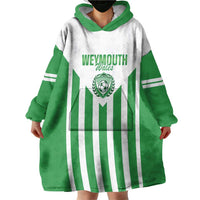 Weymouth Barbados Football Custom Wearable Blanket Hoodie Come On Wales - Wonder Print Shop