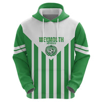 Weymouth Barbados Football Custom Zip Hoodie Come On Wales - Wonder Print Shop