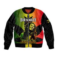 Jamaica Legend Bob Bomber Jacket The King Of Reggae - Wonder Print Shop
