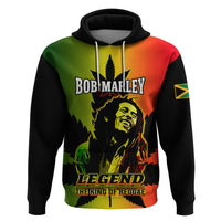Jamaica Legend Bob Hoodie The King Of Reggae - Wonder Print Shop