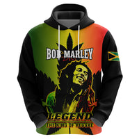 Jamaica Legend Bob Hoodie The King Of Reggae - Wonder Print Shop