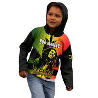 Jamaica Legend Bob Kid Hoodie The King Of Reggae - Wonder Print Shop
