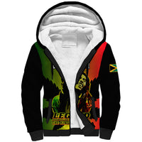 Jamaica Legend Bob Sherpa Hoodie The King Of Reggae - Wonder Print Shop