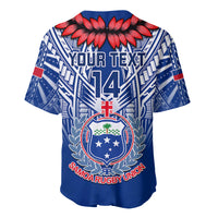 Custom Samoa Rugby Baseball Jersey 2023 Go Manu Samoa With Ula Fala Style - Wonder Print Shop