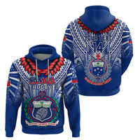 Custom Samoa Rugby Hoodie 2023 Go Manu Samoa With Ula Fala Style - Wonder Print Shop