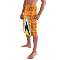 Saint Lucia Creole Day Lavalava Bon Fete Jounen Kweyol Madras Pattern - Wonder Print Shop