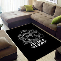 New Zealand Silver Fern Rugby Area Rug Haka Aotearoa Kiwi Dance - Wonder Print Shop
