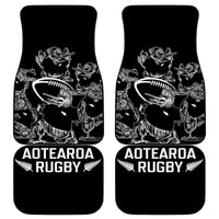 New Zealand Silver Fern Rugby Car Mats Haka Aotearoa Kiwi Dance - Wonder Print Shop