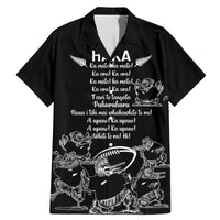 New Zealand Silver Fern Rugby Family Matching Mermaid Dress and Hawaiian Shirt Haka Aotearoa Kiwi Dance - Wonder Print Shop