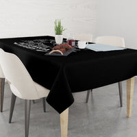 New Zealand Silver Fern Rugby Tablecloth Haka Aotearoa Kiwi Dance - Wonder Print Shop