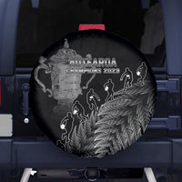 Custom New Zealand Silver Fern Rugby Spare Tire Cover All Black Go Champions 2023 With Trophy Proud - Wonder Print Shop