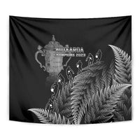 Custom New Zealand Silver Fern Rugby Tapestry All Black Go Champions 2023 With Trophy Proud - Wonder Print Shop